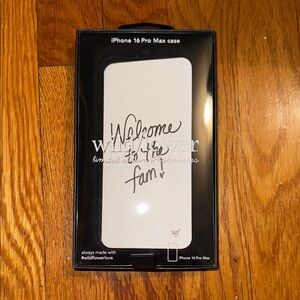 White iPhone 16 Pro Max Case